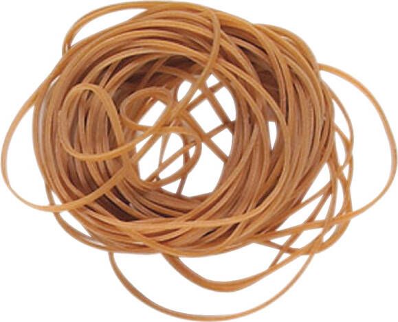 Standard Rubber Bran Elastiek 14 Standard 50x1.5mm 50gr 260stuks - Foto 1