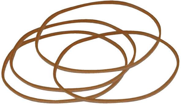 Standard Rubber Bran Elastiek 18 Standard 80x1.5mm 50gr 160stuks - Foto 2