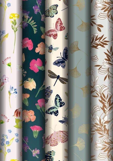 Stewo Inpakpapier Classic Bouquet 200x70cm assorti