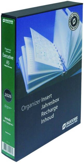 Succes Agendavulling 2026 Executive A5 7dagen 2pagina's