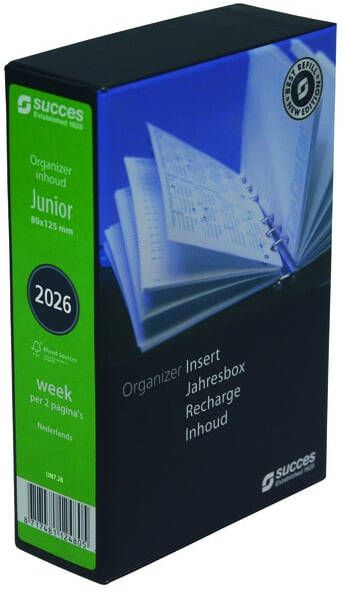 Succes Agendavulling 2026 Junior 7dagen 2pagina's