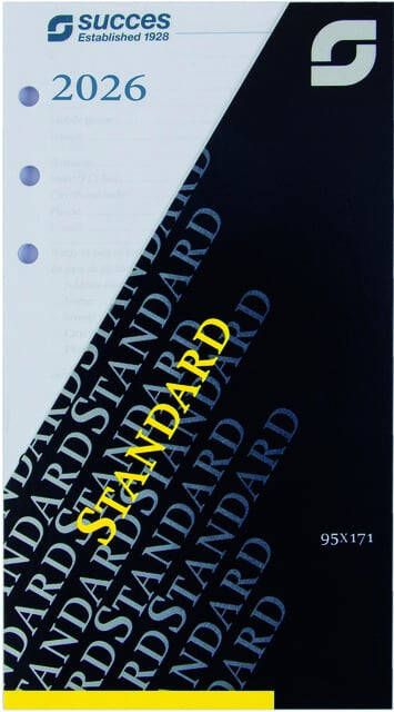 Succes Agendavulling 2022 calendarium standaard 7 dag 2 pag
