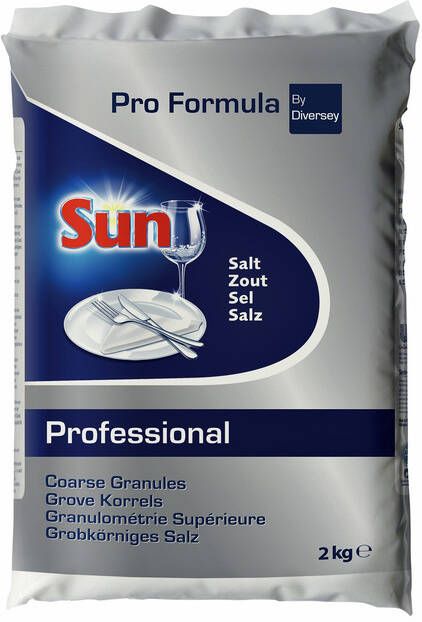 Sun Pro Formula regenereerzout voor de vaatwas zak van 2 kg