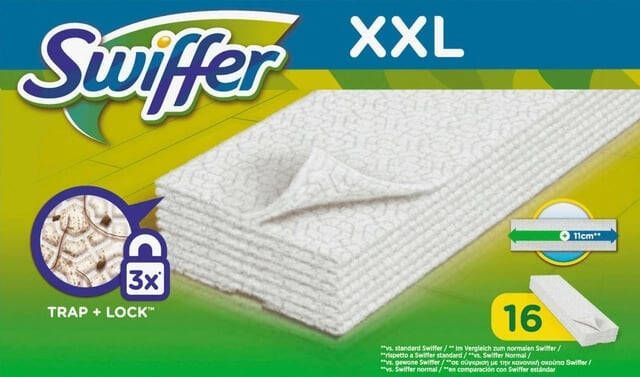 Swiffer navulling voor XXL Kit pak van 16 stuks
