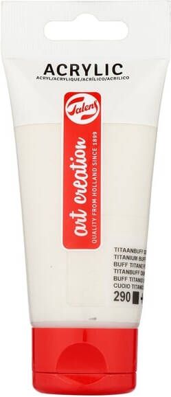 Talens Art Creation Acrylverf 290 titaanbuff donker tube Ã  75ml