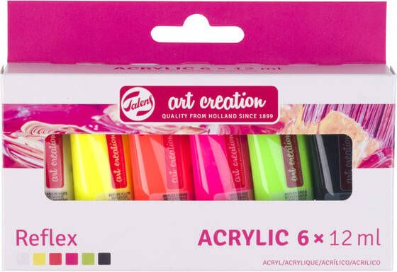 Talens Art Creation Acrylverf set Ã  6 reflexkleuren