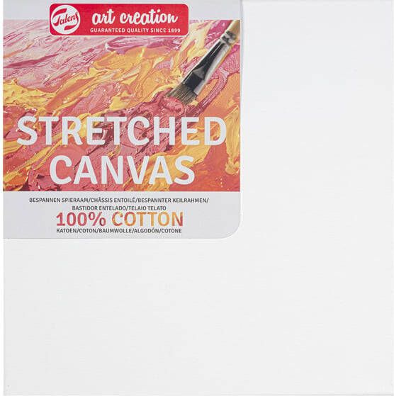 Talens Art Creation Canvasdoek katoen 30x30cm wit