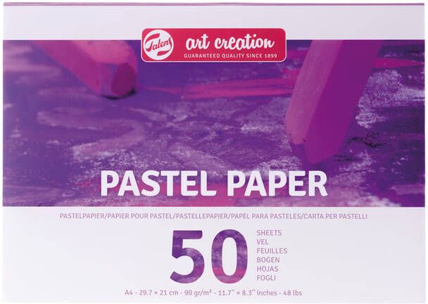 Van Gogh Talens Art Creation pastelpapier 90 g ft 21 x 29 7 cm A4 blok van 50 vel