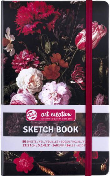 Talens Art Creation Schetsboek 80 witte vellen 140gr 130x210mm stilleven
