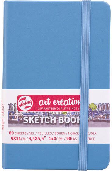 Talens Art Creation Schetsboek 9X14 140g lichtblauw