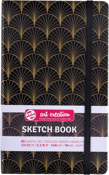 Talens Art Creation Schetsboek Art Deco 13x21cm 140gr 80vel