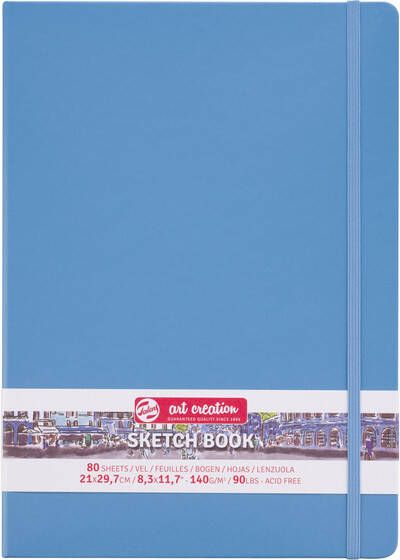 Talens Art Creation Schetsboek blauw 21x30 cm