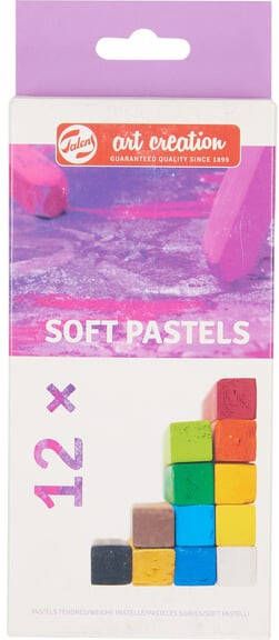 Talens Art Creation softpastels doos met 12 stuks in geassorteerde kleuren