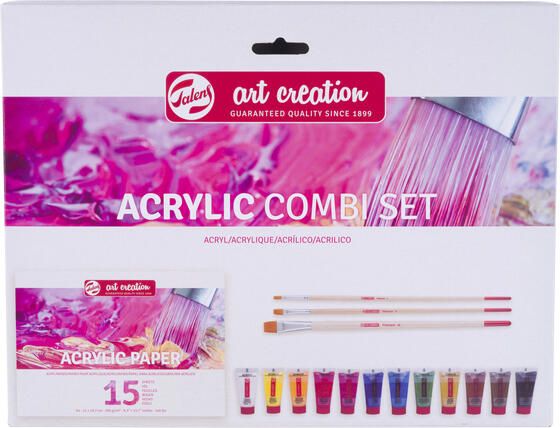 Talens Art Creation Schilderset acrylverf à 16-delig roze