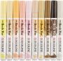 Talens Brushpen Ecoline Huid blister à 10 stuks assorti - Thumbnail 1