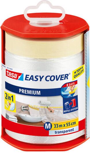 Tesa Afdekfolie 59177 easy cover dispenser 55cmx33m