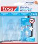 Tesa klevende Haak voor Transparant en Glas draagvermogen 200 g blister van 5 stuks - Thumbnail 2