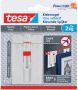 Tesa Klevende Spijker voor Behang en Pleisterwerk verstelbaar draagvermogen 2 kg blister van 2 stuks - Thumbnail 2