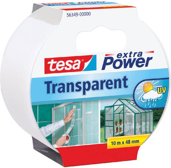 Tesa Plakband 50mmx10m extra Power transparant