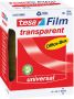 Tesa film transparante tape ft 15 mm x 66 m pak van 10 rolletjes - Thumbnail 2