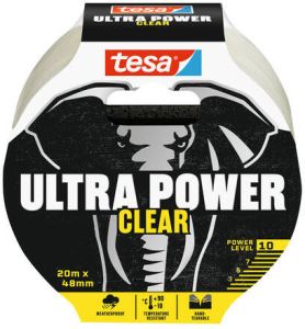 Tesa Tape 56497 Ultra Power Clear 48mmx20m transparant