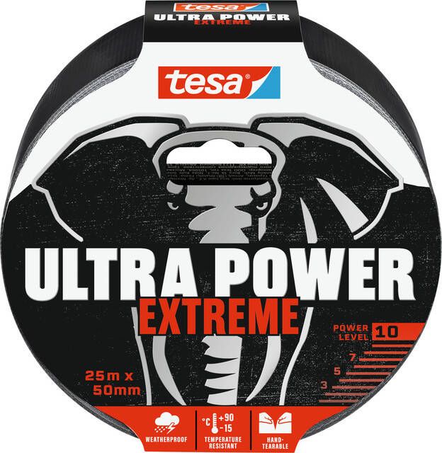 Tesa Tape 56623 Ultra Power Extreme 50mmx25m zwart