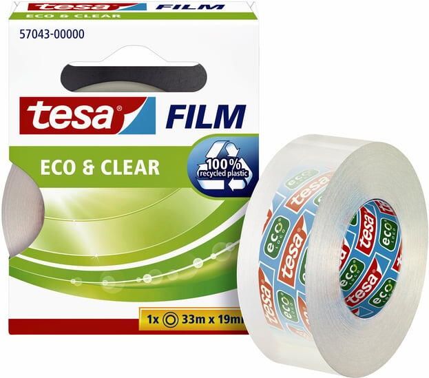 Tesa Plakband film Eco&Clear 33mx19mm transparant - Foto 2