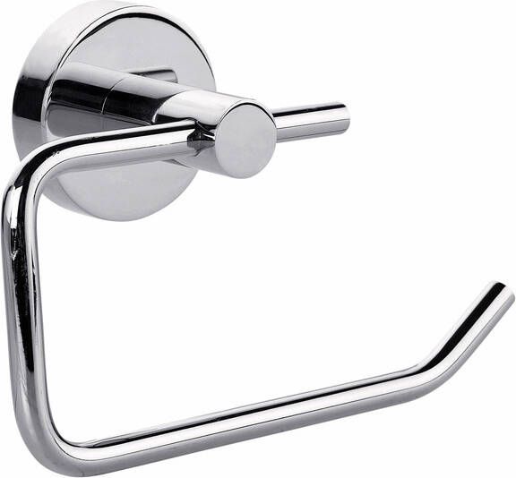 Tesa Toiletrolhouder Â Smooz hoogglans verchroomd metaal zelfklevend