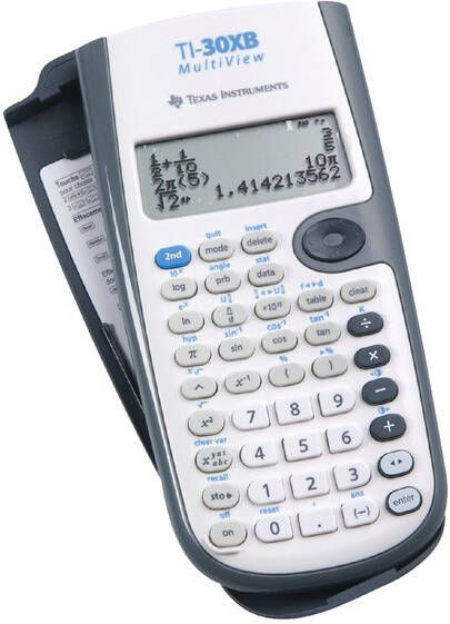 Texas Instruments Texas wetenschappelijke rekenmachine TI-30XB Multiview werkt op batterijen - Foto 2
