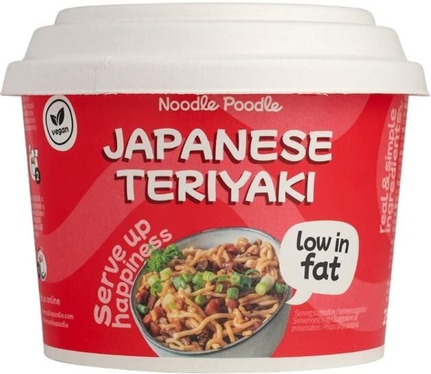 The Noodle Poodle Noodles Japanese teriyaki bak 250 gram