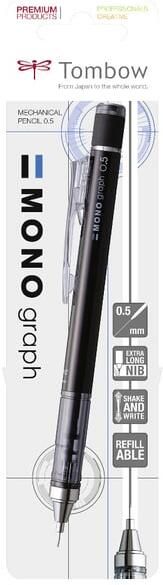 Tombow Vulpotlood MONO graph HB 0.5mm zwart