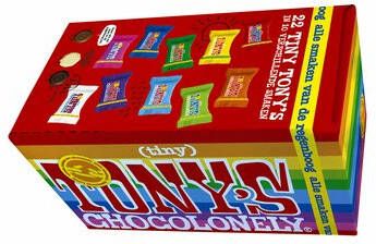 Tony's Chocolonely Chocolade Tiny 200gr mix