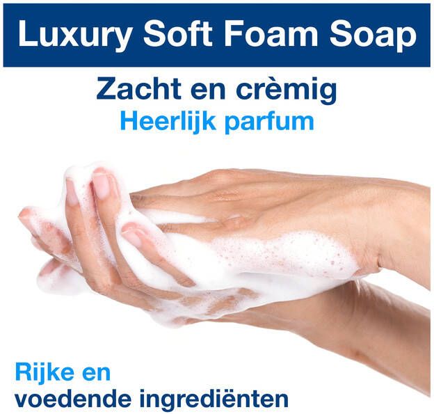 Tork Handzeep S4 foam luxe zacht geparfumeerd 1000ml 520901
