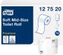 Tork Premium toiletpapier soft mid-size 2-laags systeem T6 wit pak van 27 rollen - Thumbnail 2