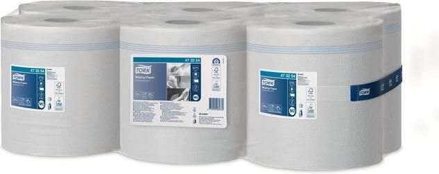 Tork Poetspapier M2 Advanced 1-laags 270m wit 473254