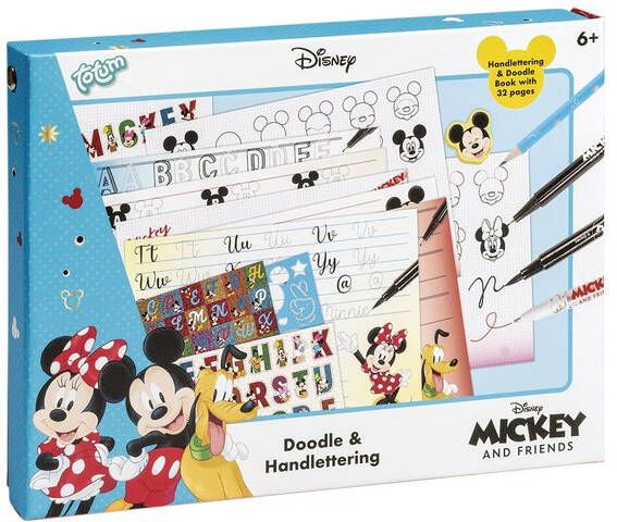 Totum Handletterset Disney Mickey en Minnie