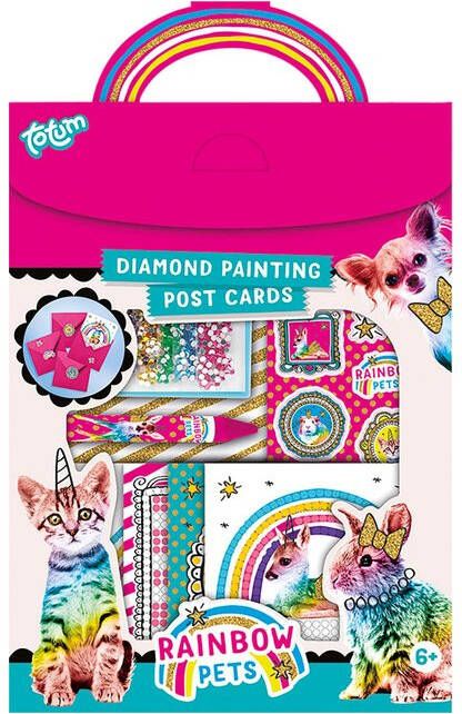 Totum Knutselset Rainbow Pets Diamond Painting