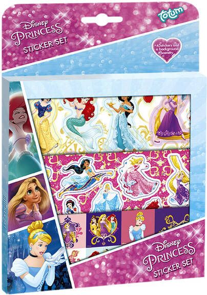 Totum Stickerset Disney princess