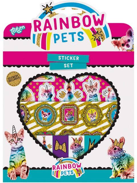 Totum Stickerset Rainbow Pets