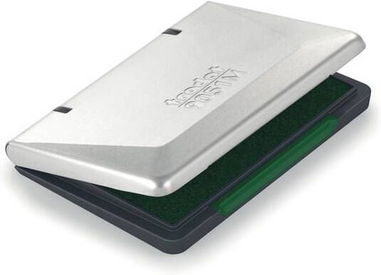 Trodat Stempelkussen 9071M metaal 9x5cm groen