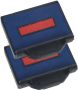 Trodat Stempelkussen 6 50 2 stuks blauw rood - Thumbnail 3