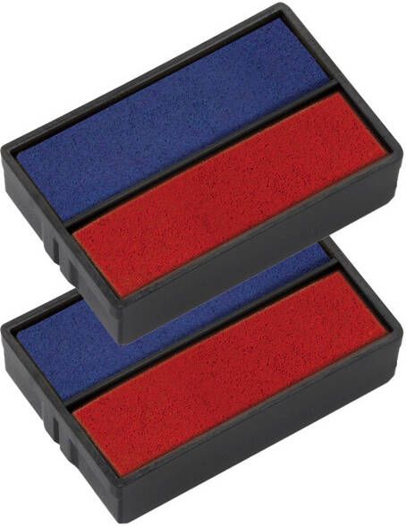 Trodat Stempelkussen Printy 6 4850 2 stuks blauw en rood