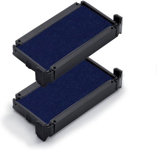 Trodat vervangkussen blauw voor stempel 4911 4820 4822 4846 blister met 2 stuks