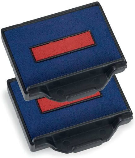 Trodat Stempelkussen Professional 6 50 2 stuks blauw en rood