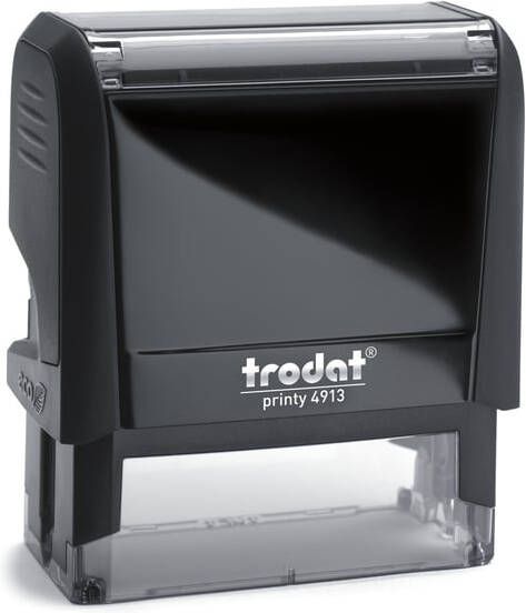 Trodat Printy tekststempel met voucher Printy 4913 ft 58 x 22 mm op blister