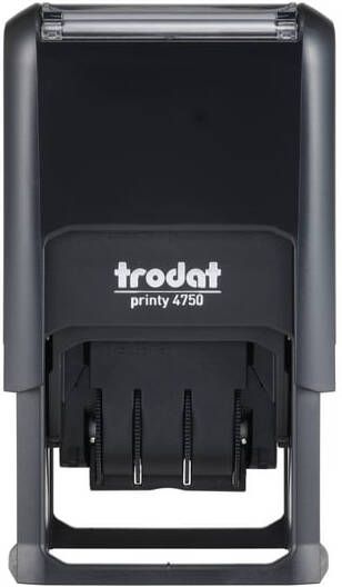 Trodat Woord-datumstempel Printy 4750 betaald op zwart