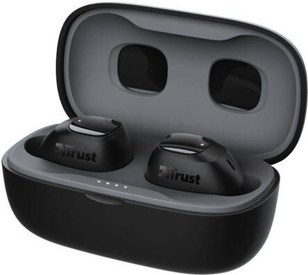 Trust Nika Compact Bluetooth draadloze oortjes geÃ¯ntegreerde microfoon inclusief oplaadstation zwart - Foto 2