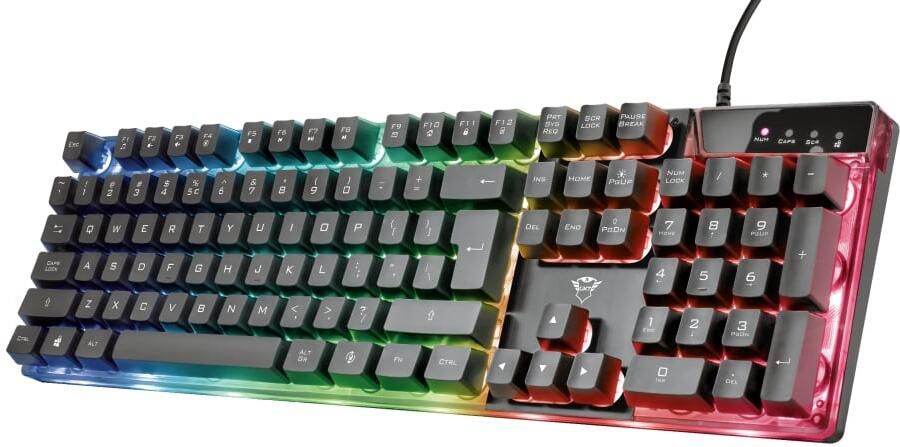 Trust GXT 835 Azor Gaming Toetsenbord Qwerty