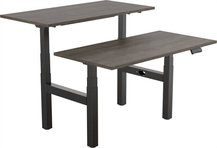 Tsherysh meubelen Elektrisch verstelbaar zit-sta bureau Tsherysh Bench Black Logan 120 x 80