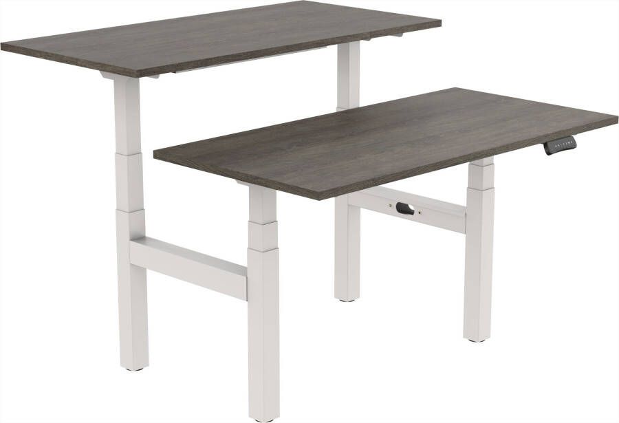 Tsherysh meubelen Elektrisch verstelbaar zit-sta bureau Tsherysh Bench White Logan 120 x 80